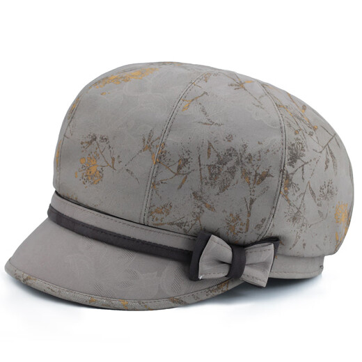 Woodpecker (TUCANO) middle-aged and elderly hat women's spring and autumn mother's peaked hat thin grandma casual autumn sun hat old lady cloth hat khaki L adjustable