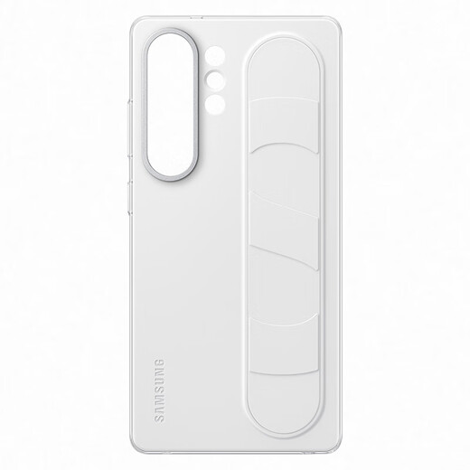 三星 Samsung Galaxy S25 Ultra 原装立式腕带保护壳 手机套 原厂手机壳 多功能保护套 白色