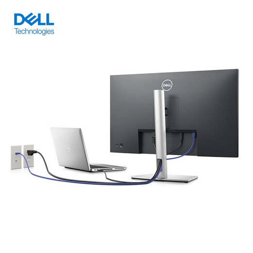Dell (DELL) 27-inch office monitor 4K IPS Type-C 90W reverse charging anti-blue light rotating lift design retouching computer display P2723QE