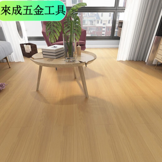 XMSJ Nuevo piso de madera maciza de tres capas Log de madera de madera sólida de madera sólida calefacción de piso de piso de múltiples capas de múltiples capas de madera sólida resistente al ambiente con piso de madera de gris ambiente núcleo Q9859 Modelo nuevo de madera maciza de tres capas