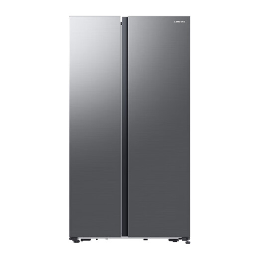 Samsung AI God Kühlschrank 5 Serie 655L Haus großer Kapazität Trockener und nasse Speicher AI Energy Sparende Stufe 1 Energieeffizienz Doppeltertür Kühlschrank für alte Austauschsubventionen Moonlight Silber RS70F65P1TSC