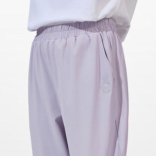 BOSIDENG 25 new summer sun protection trousers for boys and girls UPF100+ sports cool trousers T250925100 lavender purple 6001 120 /53