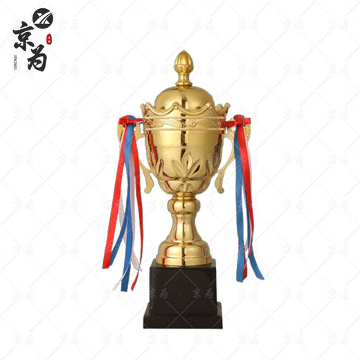 京为 金属奖杯奖牌学校学生幼儿园员工比赛创意赛事运动会员工颁奖奖杯 9905（金色）