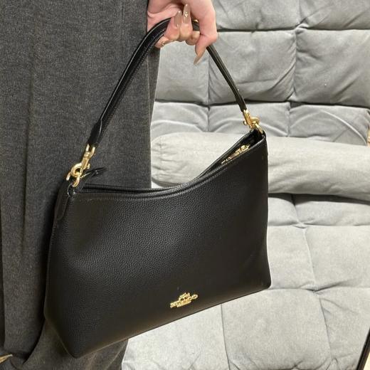 Coach [Chinesisches Valentinstagsgeschenk] Trainer Laurel 30 Top Reißverschluss Schließe künstliche Leder mit großer Kapazität eins schulterschwarzer Cy684-Imblk-Spot