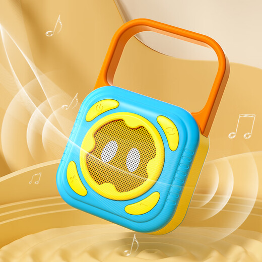 Rabbit Xiaobei Listening to Children's Songs Storytelling Machine Music Player 0 to 3 Years Old Infant Children's Radio Artifact Early Education Machine 16G Blue + Toddler Video TV Plug and Play Free Early Education Paradise AP