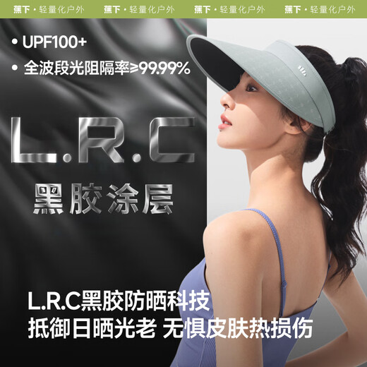 Beneunder sun protection hat women's vinyl empty top hat sun hat anti-UV face-covering sun hat BM569 black