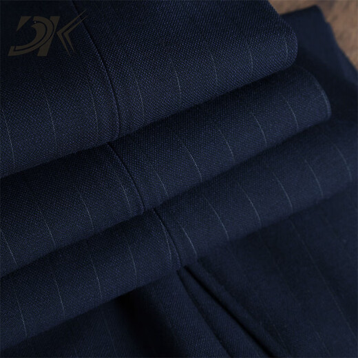 DK high-end men's lapel suit suit men's double-breasted jacket formal business casual small suit two-piece light brown (suit + trousers) M (100-110Jin Jin equals 0.5 kg)