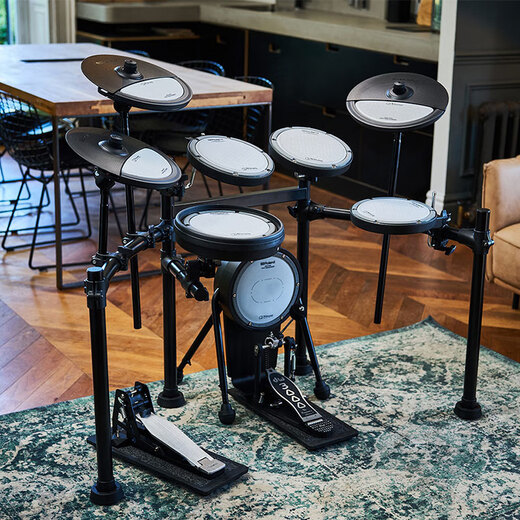 Roland electronic drum VQD106 drum set for adults and children, professional playing electric drum practice for grade examination performance 07 sound source VQD106 five drums, four cymbals + D1 headphones