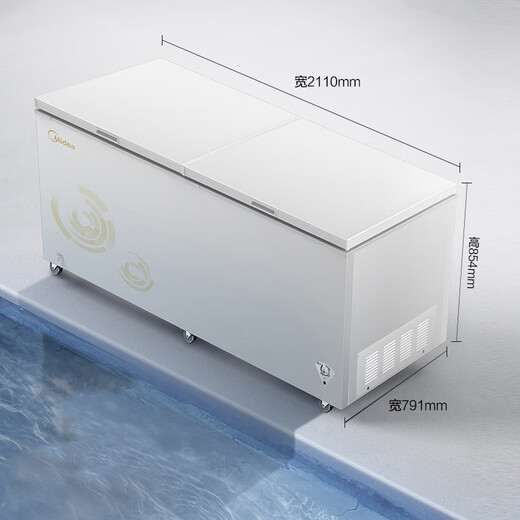 美的（Midea）719升双顶开家用商用大冰柜全冷冻冷藏转换冷柜卧式冰箱 BD/BC-719DKM(E) BD/BC-719DKM(E)