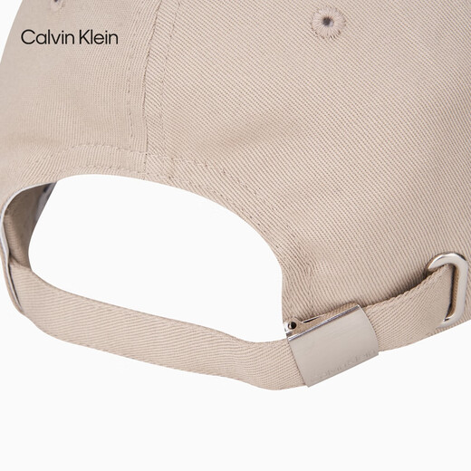Calvin KleinJeans男女同款休闲运动ck刺绣纯棉弯檐鸭舌帽棒球帽礼物4D5021G