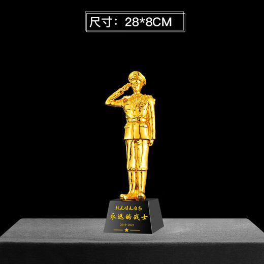 
Not stopped. Retired souvenirs 20-inch black box + small gold man (choose one of four) + backpack (choose one of three) + red ribbon WZHL-15904