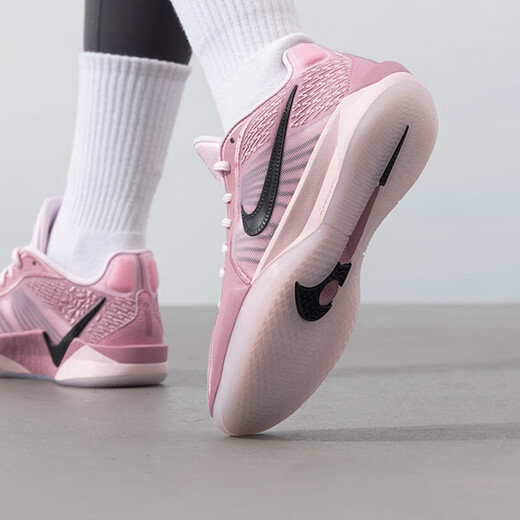 耐克（NIKE）篮球鞋男鞋女鞋2025春季新款SABRINA 2实战缓震运动鞋轻便休闲鞋 FZ1517-601粉色 43