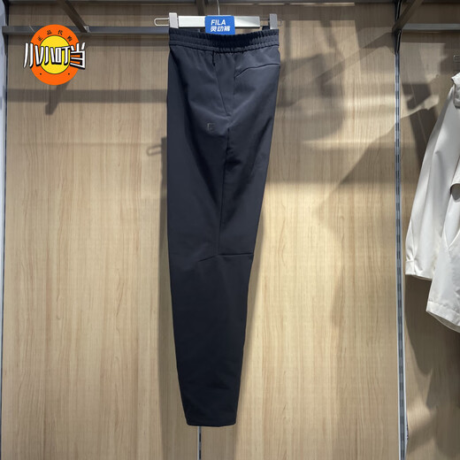斐乐（FILA）斐乐男装2025冬季新款直口运动加绒保暖梭织长裤A11M441807 A11M441807FBK黑色 M