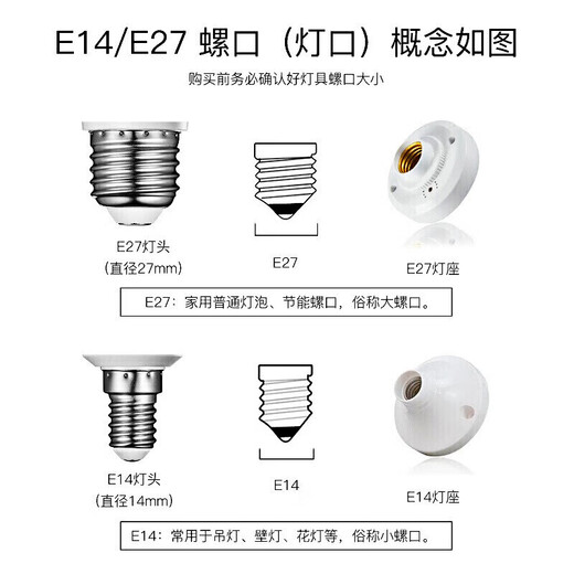 Jinggong LED high-power light bulb E27 large screw socket high-power property factory commercial high-brightness light source 60W white light