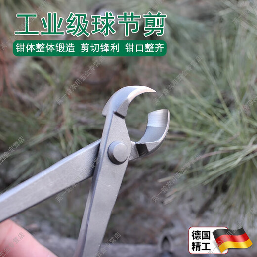 JINSHENG ball joint cutter ball joint pliers ball joint pliers branch pruning flat mouth walnut industrial grade green handle forged 6 inches