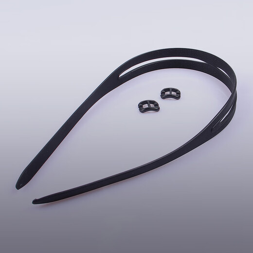 Xu Qixing swimming goggles with glasses strap silicone swimming goggles with universal swimming goggles with Japanese buckle silicone swimming goggles accessories black mirror strap + black buckle