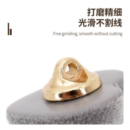 心形纽扣金属爱心植绒纽扣粉色心形衬衫扣子春秋针织开衫毛衣钮扣 687粉色【送针线包】 12.5mm 【5颗】衬衫常用
