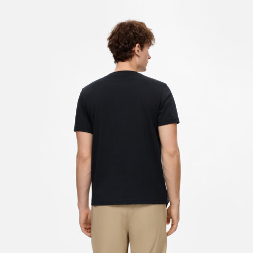 AIGLE【春夏新品】艾高T恤2025春季新品DFT速干SILVADUR抗菌男 黑色BN693 M (175/92A)