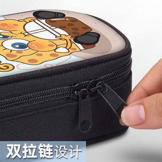 Bikeshu SpongeBob Bleistift Fall Grundschule Schüler Bleistift Fall Junior High School Schüler Bleistift Pencil Case Boy Boy Boy Boy Boy Leinwand Pencil Fall ZQ9196