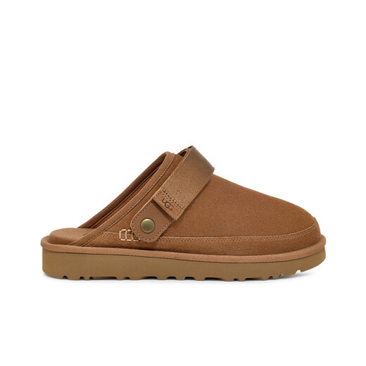 UGG Spring Men's Fashionable and Comfortable Flat Baotou Casual Slip-on Shoes Lazy Shoes 1166915 CHE | Maroon 43