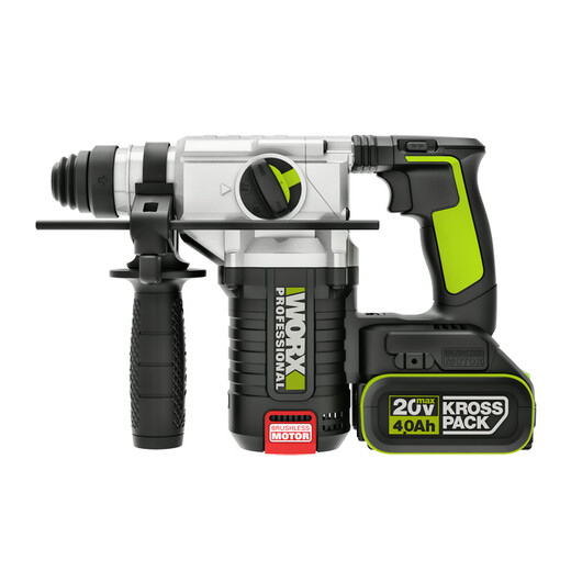 Worx bürstenloser Lithiumbatterie Elektrischer Hammer Hammer-Aufprall Übung Bohrer Beton Elektrische Pick