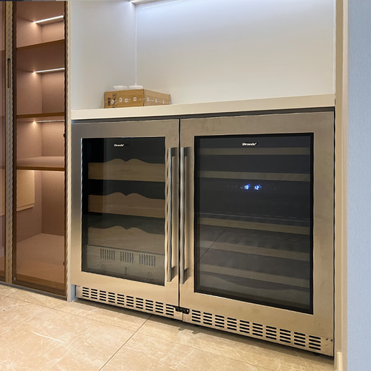 Gironde JC145 built-in cigar cabinet, wine cabinet, constant temperature wine cabinet, beverage cabinet, ice cream refrigerator, fresh cabinet, tea thermostatic refrigerator, household all-glass door cigar cabinet