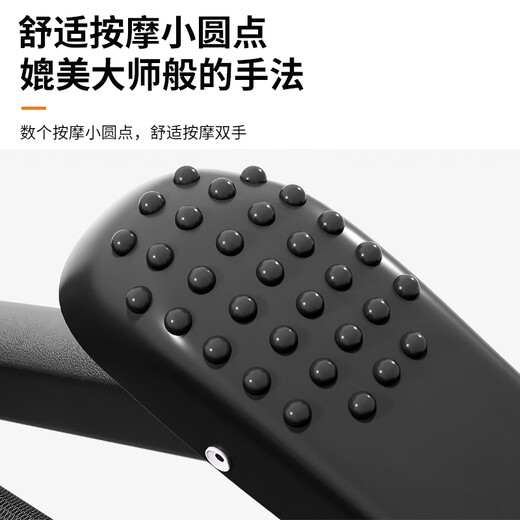 Lunch Breakfast Folding Bed Lunch Break Cabinet Chair Single Folding Chair Nap Cradle Bed Office Lunch Break Cabin Hospital Accompanying Bed [Massage Arm] Cool Wicker Mat-Bold Square Tube