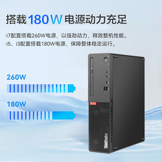 
Lenovo desktop ThinkCentre M760e (M755e upgraded) Commercial office computer host (i7-14700 16G DDR5 1TSSD WiFi) standard machine