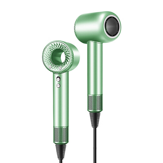 Dyson's same high-speed hair dryer HD15 same model upgraded home negative ion protection hair dryer hair salon quick-drying leafless hair dryer as a gift for male and female friends Mid-Autumn Festival gift Dyson HD15 same model upgraded - scumbag green domestically produced - high cost performance