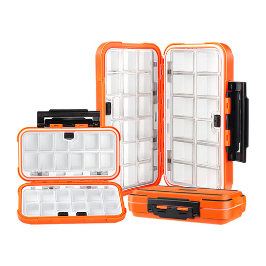Mengda fishing gear fishing waterproof accessories box small lure box tool box storage box fishhook storage box fishing accessories box waterproof accessories box small size