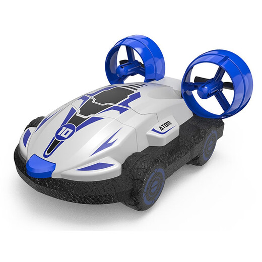 Yinqi Tres en uno Control remoto de drones Vehículo de control remoto Control remoto Submarino Aeronave de control remoto Niños Anfibios Vehículo anfibio Gran vehículo anfibio Anfibio Naranja 5 Batterías para destornillador + Batería de control remoto *2