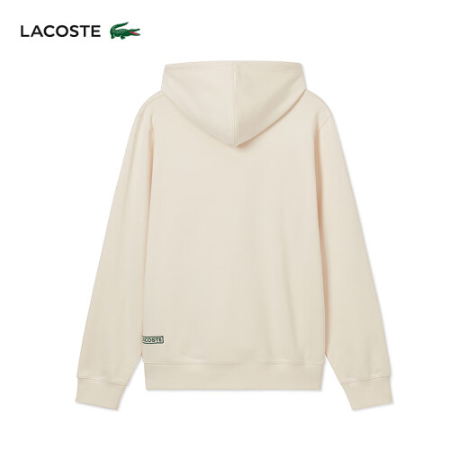 LACOSTE CROCODILE CROCODILE Men's Clothing 25 Primavera y verano Nuevo casual de tenis de tenis sudadera con capucha SH9764 XFJ/Cream White L 5