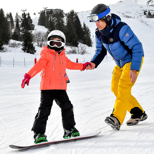 Chuangjingyixuan Schneeschuhe Schneeschuhe Kinder-Skischuhe Kanada X8 Snowboardschuhe Einstiegs-Snowboardstiefel BOA Schwarz 19,5/30,5