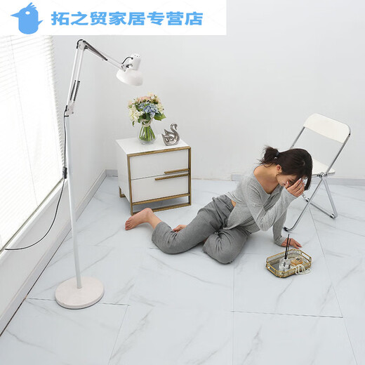 山头林村PV自粘贴纸水泥地直接铺加厚耐磨水自贴仿地砖翻新改造 6627 60*60m 1片