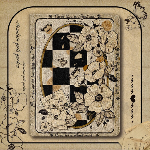 忽风适用于华为matepad11保护套10.8荣耀平板v7pro电脑10.4笔槽m5全包 书本式D9276复古山茶 华为MatePad 11(2023款)