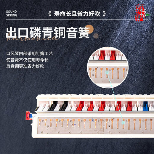EAST TOP东方鼎口风琴37键小学生儿童专用演奏级初学者32成人新手 37键黑色口风琴+童趣包