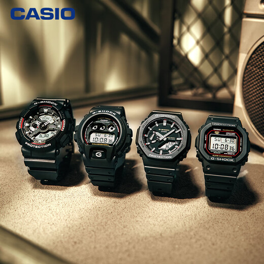 CASIO watch men's G-SHOCK origin series small square sports electronic watch New Year gift DW-5600RL-1PR
