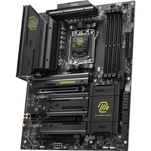 MSI X870/X870E Motherboard unterstützt CPU 9900x/9950x/9800x3d (AMD x870/Socket AM5) MSI X870 Tomahawk WiFi Tomahawk Rakete