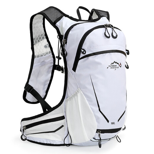 INOXTO Eagle Picture de 16 litros en bicicleta mochila mochila al aire libre Bolso de agua corriendo mochila mochila mochila blanca de 16 litros + cubierta de lluvia