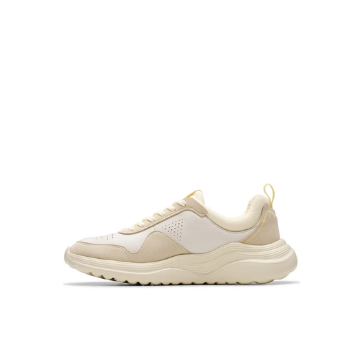 Clarks其乐Lt360 Lo男士新品舒适轻量缓震厚底休闲运动鞋 白色 261816367 41