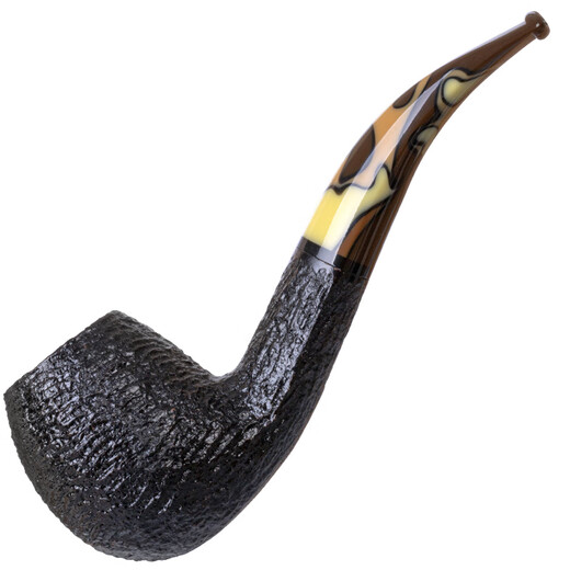 沙芬（SAVINELLI）意大利进口帕洛玛传统实木石楠木烟斗男士P467ZNR烟斗烟具厚斗壁 P427ZNR-677（厚斗壁弯斗）