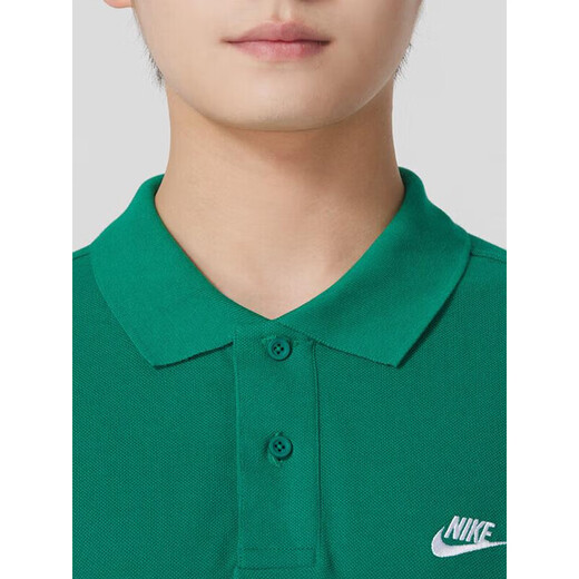 
Nike (NIKE) Nike POLO shirt 2025 new lapel short sleeve loose men's cotton sports and casual T-shirt thin top White FN3895-100 pure cotton knit loose and transparent M Recommended 120-130Jin [Jin equals 0.5 kg]