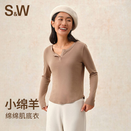 S&W Sports Long Sleeve Slim Running Top Yoga Pilates Fitness Clothing Bottoming Breathable Elastic Training Clothes Women's Floral Gray XL