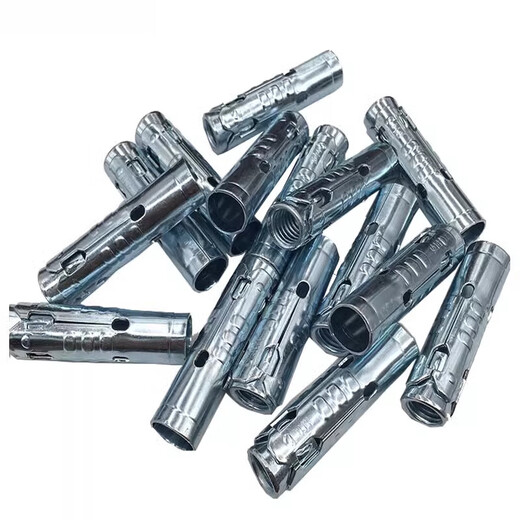 Fish scale pull-out screw conjoined expansion sleeve integrated pull-out head ceiling three-piece set imploded m6m8m10 M10 national standard 1:0 thick one box 1200 pcs