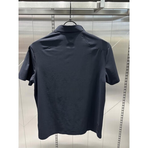 迪桑特（DESCENTE）DUALS都市通勤商务休闲速干透气男士短袖POLO衫男 D3291DPS98C-BK 黑色 M (170_92A)