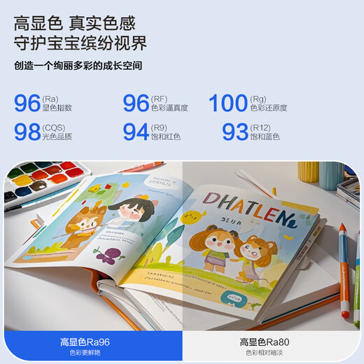 OPPLE Full Spectrum Eye Protection Ceiling Lamp Living Room Lamp Smart LED Lighting Fixture Simple Modern Black Package Installation Package 1