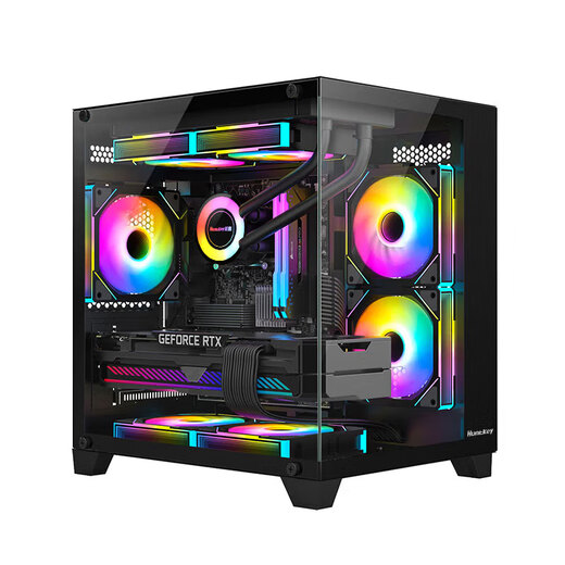淮洋易通酷睿I5 12600KF RTX 5060 TI 4060TI 显卡 家用办公电竞台式游戏组装机电脑 王炸款：I5-12400F/RTX5060
