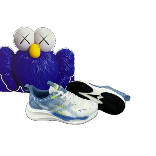 HUILI 2025 Nouveau style de transparent net décontracté tendance polyvalente semelle légère de course de sport 2774 Chaussures pour hommes en carbone Chaussures féminines Chaussures féminines, bleu et vert Sole 39