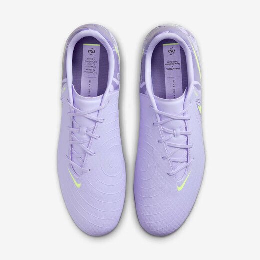 NIKE Nike Football Shoes Men's Dark Symphony Mid-End FG/MG Mixed Nail Football Shoes PHANTOM GX II Training Shoes HF1595-500 Purple/Slight Yellow Green 42
