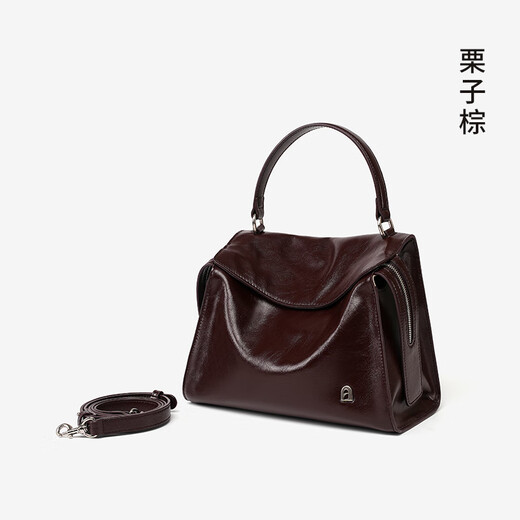 Lafestina plegable bolso de oreja otoño e invierno nueva capa superior mascota de vaca